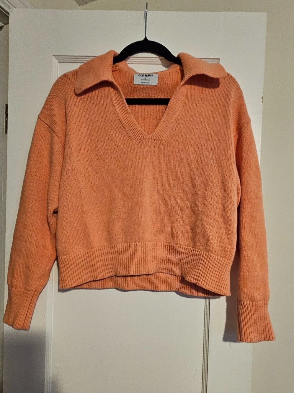 Old Navy Collared Crop Sweater